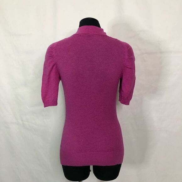 Banana Republic Pink Cowl Neck Wool Sweater - Women’s XS - Picture 2 of 4